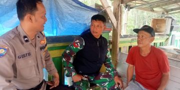 Perkuat Sinergitas TNI-Polri, Bhabinkamtibmas Bersama Babinsa Sambangi Warga Binaan