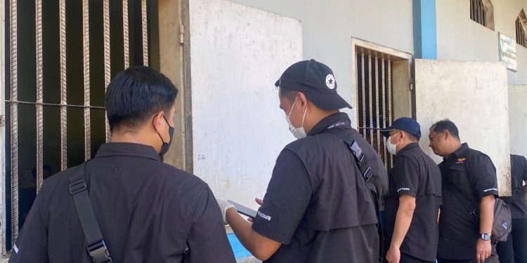 Tim Ditjenpas Sidak Dadakan Lapas Kelas II B Warungkiara
