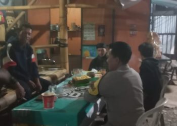 Bhabinkamtibmas Giat Sambang dan Kontrol Siskamling yang Berada di Wilayah Kec. Lembur Situ