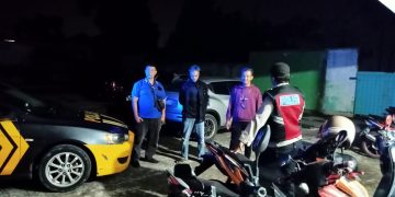 Ciptakan Rasa Aman Polsek Lembursitu Lakukan Patroli Malam