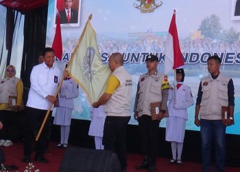 Kasdim Hadiri Deklarasi Desa Siap Siaga Yang Diselenggarakan oleh BNPT RI