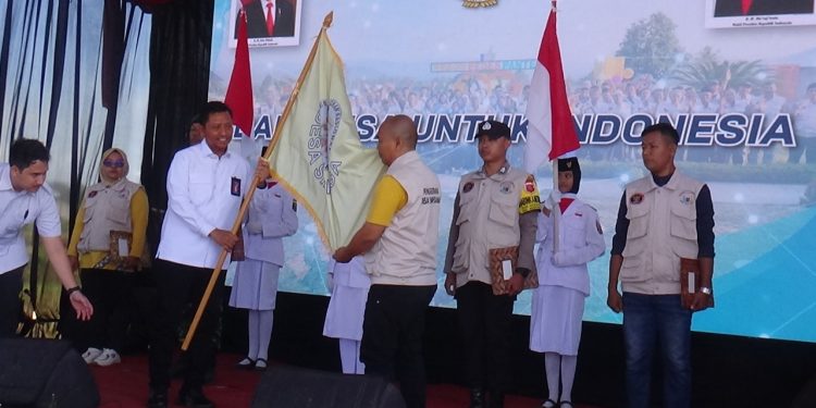 Kasdim Hadiri Deklarasi Desa Siap Siaga Yang Diselenggarakan oleh BNPT RI
