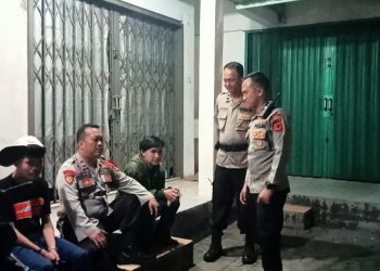 Patroli Malam Hari, Cegah Gangguan Kamtibmas