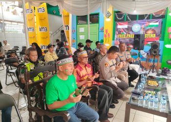 Bakti Kesehatan, Danramil 0607- 07/Warudoyong Hadiri Acara Khitanan Massal