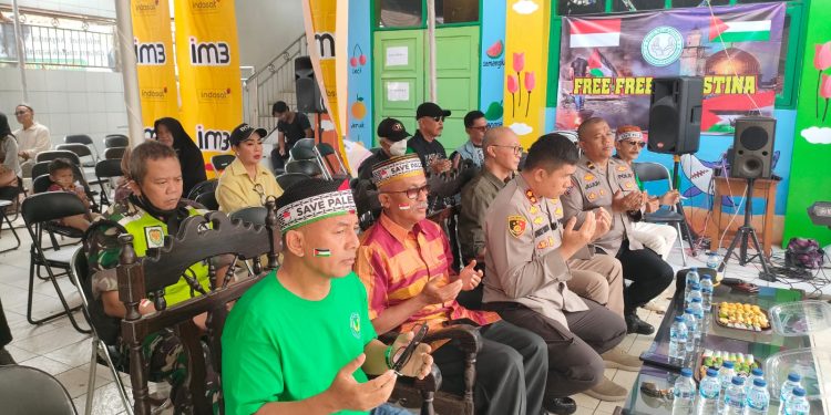 Bakti Kesehatan, Danramil 0607- 07/Warudoyong Hadiri Acara Khitanan Massal