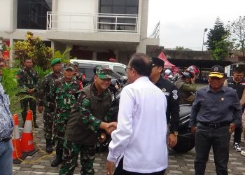Dandim 0607/Kota Sukabumi bersama Forkopimda Pastikan Perayaan Natal Dan Tahun Baru 2024 Aman