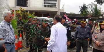 Dandim 0607/Kota Sukabumi bersama Forkopimda Pastikan Perayaan Natal Dan Tahun Baru 2024 Aman