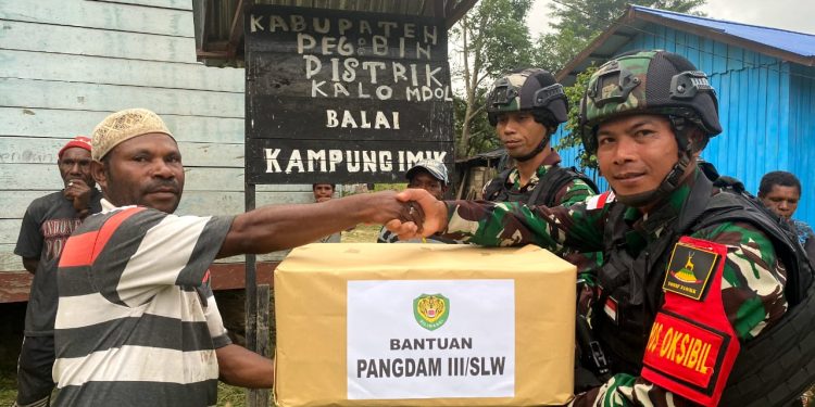 Kali Ini Pegunungan Bintang Papua Jadi Sasaran Target Serbuan, Pangdam III/SLW Utus Satgas Yonif 310/KK, Ada Apa?
