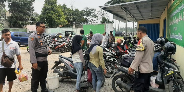 Kapolsek Lembursitu Kontrol Objek Wisata Kolam Renang Sport Garden