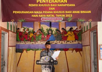 Tiga Warga Binaan Lapas Warungkiara Mendapat Remisi Di Hari Natal 2023