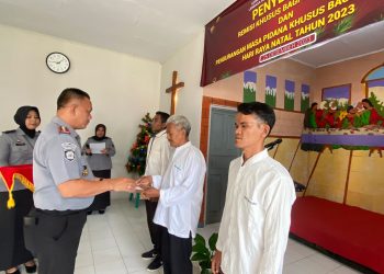 3 Warga Binaan Lapas Warungkiara Mendapat Remisi Di Hari Natal 2023