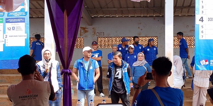 Caleg DPRI Fraksi PAN, Blak-blakan Usung 2 Caleg Saat Kampanye Di Sukabumi