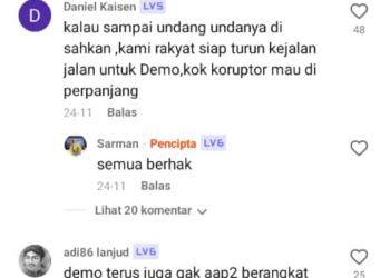 Para Kades Unjuk Rasa Di DPR Netizen Berkomentar Pedas