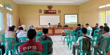 PPK Warungkiara Selenggarakan Bimtek Pemungutan dan Penghitungan Suara Serta Penggunaan Sistem Informasi Rekapitulasi (SIREKAP)