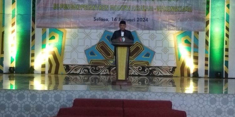 Bupati Sukabumi : Pemilihan Pesantren Untuk Merealisasikan Program Santri Preneur dan One Pesantren One Product