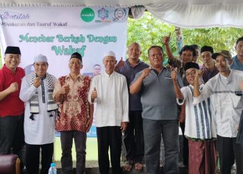 Lembaga Wakaf Doa Bangsa Kampanyekan Gerakan Wakaf Uang di Lingkup Karyawan Pabrik Tempe Binaan