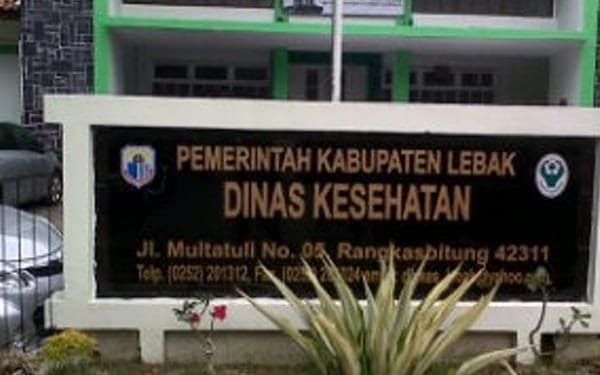 Dinkes Lebak Dinilai Abaikan IPAL, Jawaban Kabid SDK Mencla Mencle