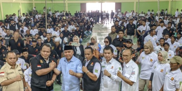 Anggota DPRD Teddy Setiadi, Bakar Semangat Koordinator TPS Memaksimalkan Tugas