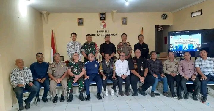Bawaslu Kab. Sukabumi Gelar Rakor Pengawasan Masa Kampanye, Ini Yang di Bahas