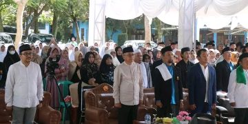 Hadiri Haul Wakif dan Milad Ponpes Bina Insan Madani, Ini Yang Disampaikan Wakbup Iyos Somantri