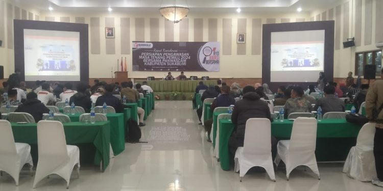 Menjelang Masa Tenang Pemilu, Bawaslu Kab. Sukabumi Kumpulkan Para Panwas