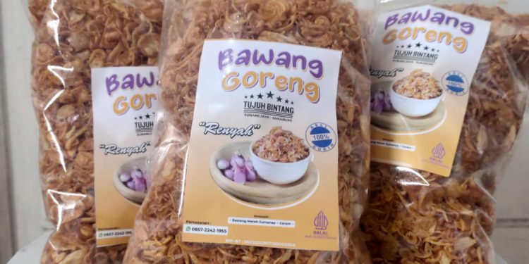 Berawal Rp50 Ribu, Kini Bawang Goreng Tujuh Bintang Sukabumi Beromset Puluhan Juta