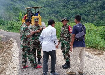 Dandim 0607 Letkol Inf Yudhi Hariyanto, Serap Aspirasi Masyarakat Disela Tinjau Pelaksanaan TMMD di Tenjojaya