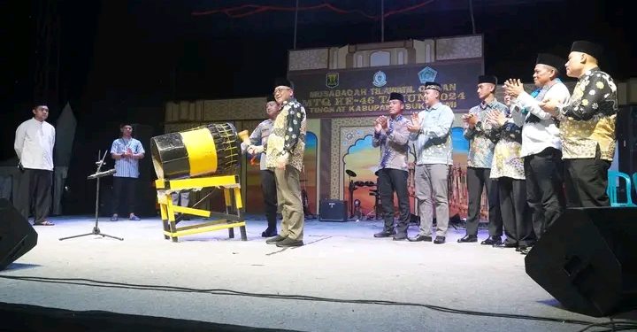 MTQ ke-46 Tingkat Kab. Sukabumi Resmi di Gaungkan, Wakil Bupati Harapkan Juri Teliti Dalam Menilai
