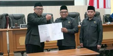 Dalam Rapat Paripurna Bupati Sukabumi Sampaikan Nota Pengantar Raperda Perubahan ke-III Nomor 7/2016