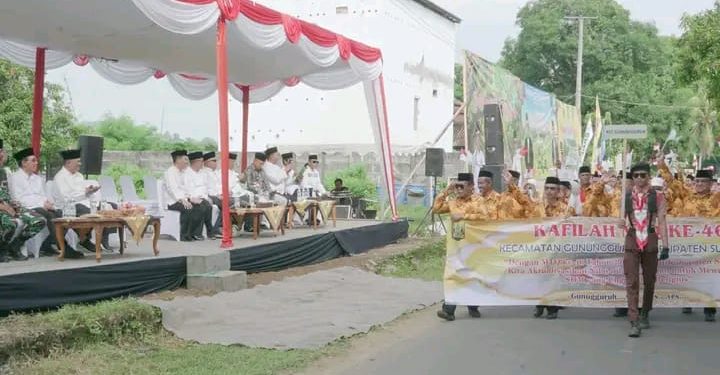 MTQ ke-46 Tingkat Kabupaten Sukabumi di Buka Dengan Pawai Ta’aruf Kafilah