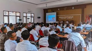Dispertan Kab. Sukabumi Gembleng Para Pagawai Dengan Pembinaan dan Peningkatan Kinerja