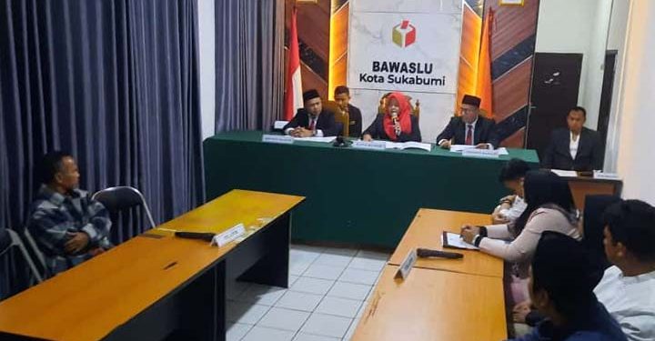 Bawaslu Kota Sukabumi Nyatakan PPK Baros dan Cibeureum Lakukan Pelanggaran