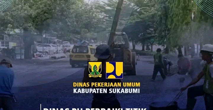 Dinas PU Sigap Perbaikan Jalan A Yani Palabuhanratu