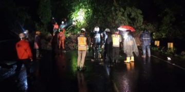 Jalan Nasional Bogor – Sukabumi Tertutup Longsoran, Kendaraan Gunakan Jalan Alternatif