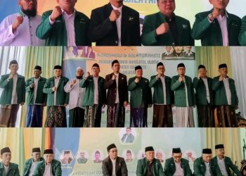 Pimpinan Ponpes El-Azzam dan Pengurus PCNU Kab. Sukabumi, Roadshow ke Ponpes Raudlotul Mubarokah Sagaranten