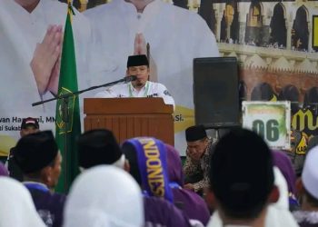 Wabup Didampingi Ketua PPIHD Kabupaten Sukabumi, Lepas 431 Calhaj Kloter 40