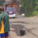Diduga Alami Kebocoran Saluran Bensin, Sebuah Angkot Terbakar di Nagrak