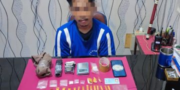 Kantongi 39 Paket Sabu, DAM Asal Cibolang di Bekuk Sat Narkoba Polres Sukabumi Kota