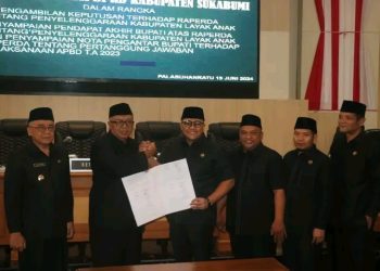 Paripurna DPRD Kab. Sukabumi, Bupati Sampaikan Apresiasi Atas Kembali Raih WTP 2023