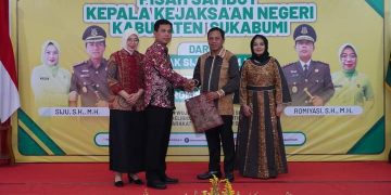 Pisah Sambut Kejari Siju Kepada Romiyasi, Ini Kata Bupati Sukabumi