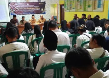 Sebanyak 228 Pantarlih se-Kecamatan Parungkuda di Gembleng Bimbingan Teknis