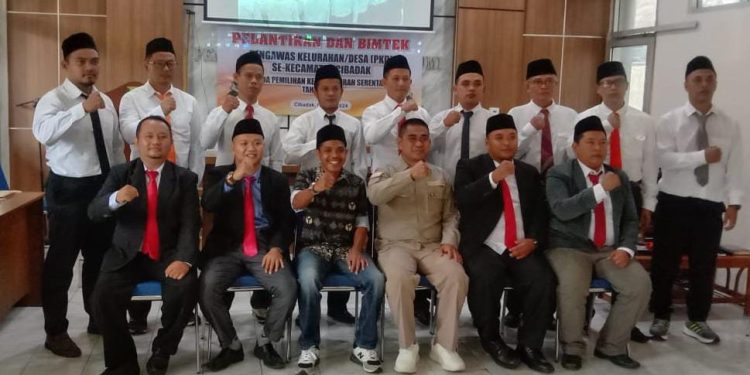 Panwaslucam Kecamatan Cibadak, Ingatkan PKD Awasi Pantarlih di Setiap Desa