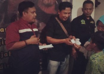 Syukuran Sekertariat DPC Gunungguruh, GEMPA Berbagi Kebahagiaan Bersama Anak Yatim
