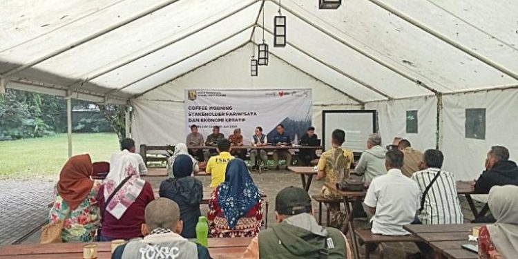 Dispar Kab. Sukabumi Ajak Para Pelaku Pariwisata dan Ekonomi Kreatif Sukseskan Event HCS ke-VI
