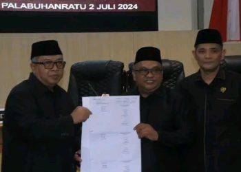 Rapar Paripurna, Bupati Sukabumi Sampaikan Pendapat Akhir Raperda APBD Tahun Anggaran 2023