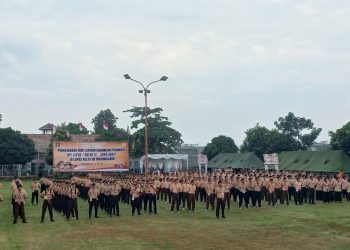 Dua Ratus Delapan Puluh Lima WBP Se-Jawa barat Ikuti Latihan Gabungan Pramuka Gugus Depan