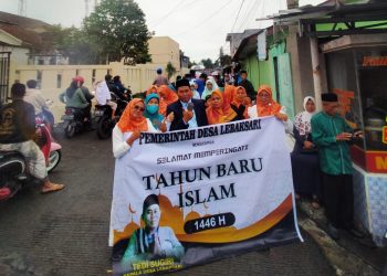 Meriahkan 1 Muharam 1446 H, Kades Lebaksari: Bukti Wujud Syukur Menyambut Tahun Baru Islam