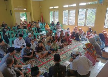 Peringati 10 Muharram 1446 Hijriah, Muspika Warungkiara Berikan Santunan Kepada 64 Anak Yatim dan Piatu