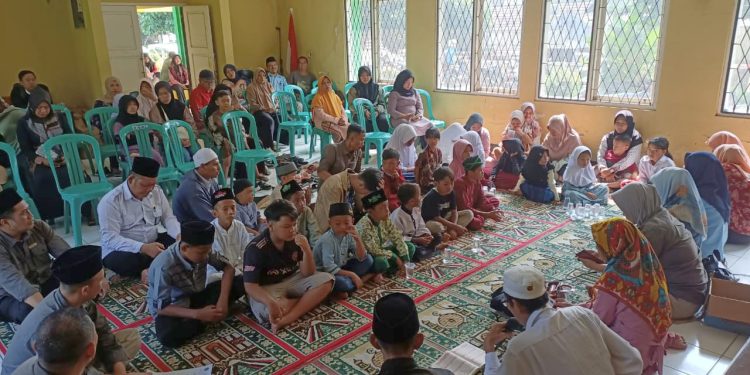 Peringati 10 Muharram 1446 Hijriah, Muspika Warungkiara Berikan Santunan Kepada 64 Anak Yatim dan Piatu