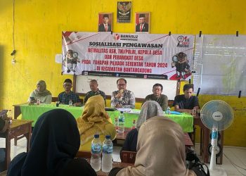 Panwaslucam Bantargadung Gelar Sosialisasi Netralitas ASN
